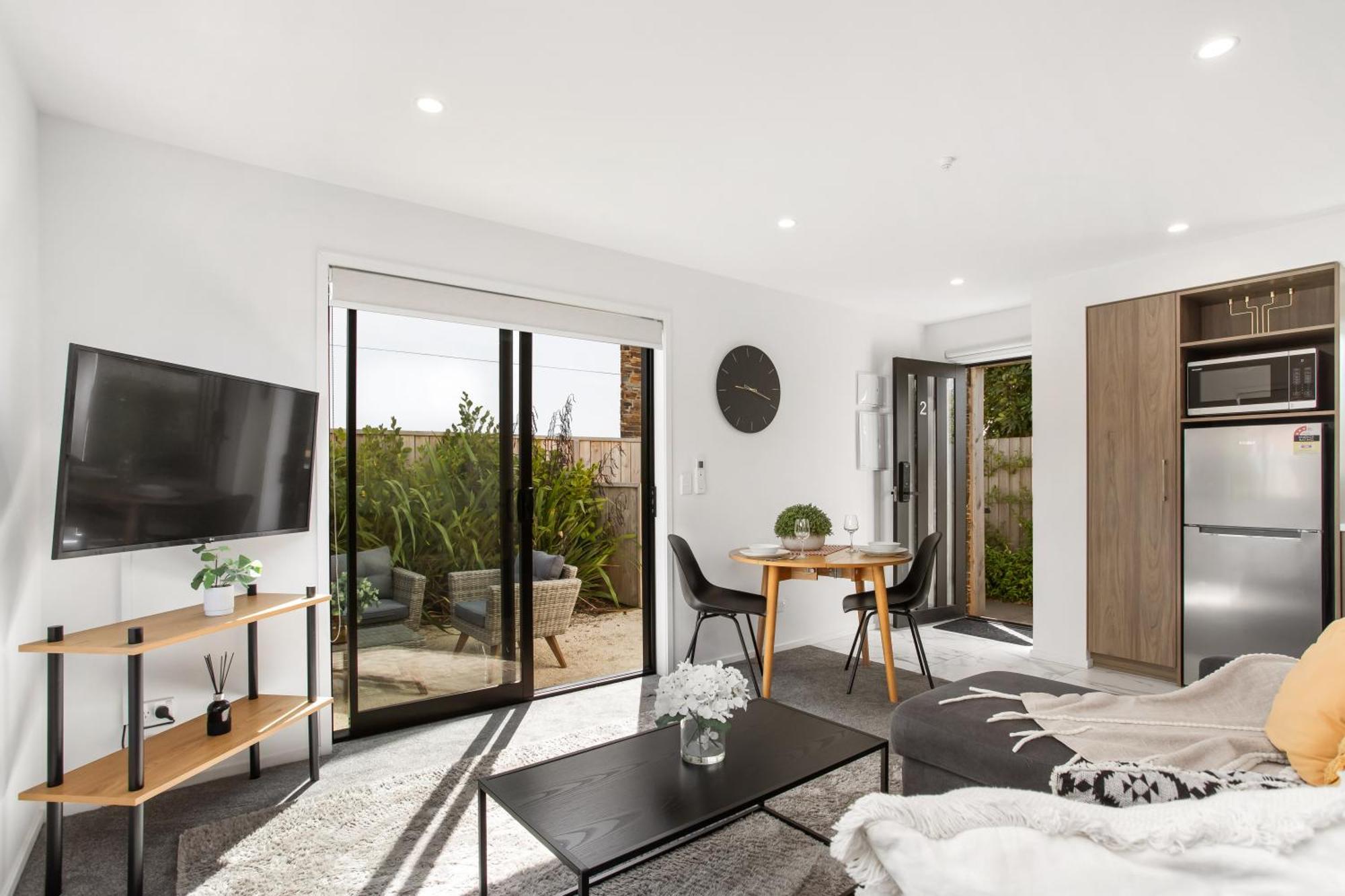 Chic City Living 1 Bdrm Sunny Warm Close Cbd Christchurch Bagian luar foto